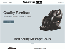 Tablet Screenshot of furniturefirm.com